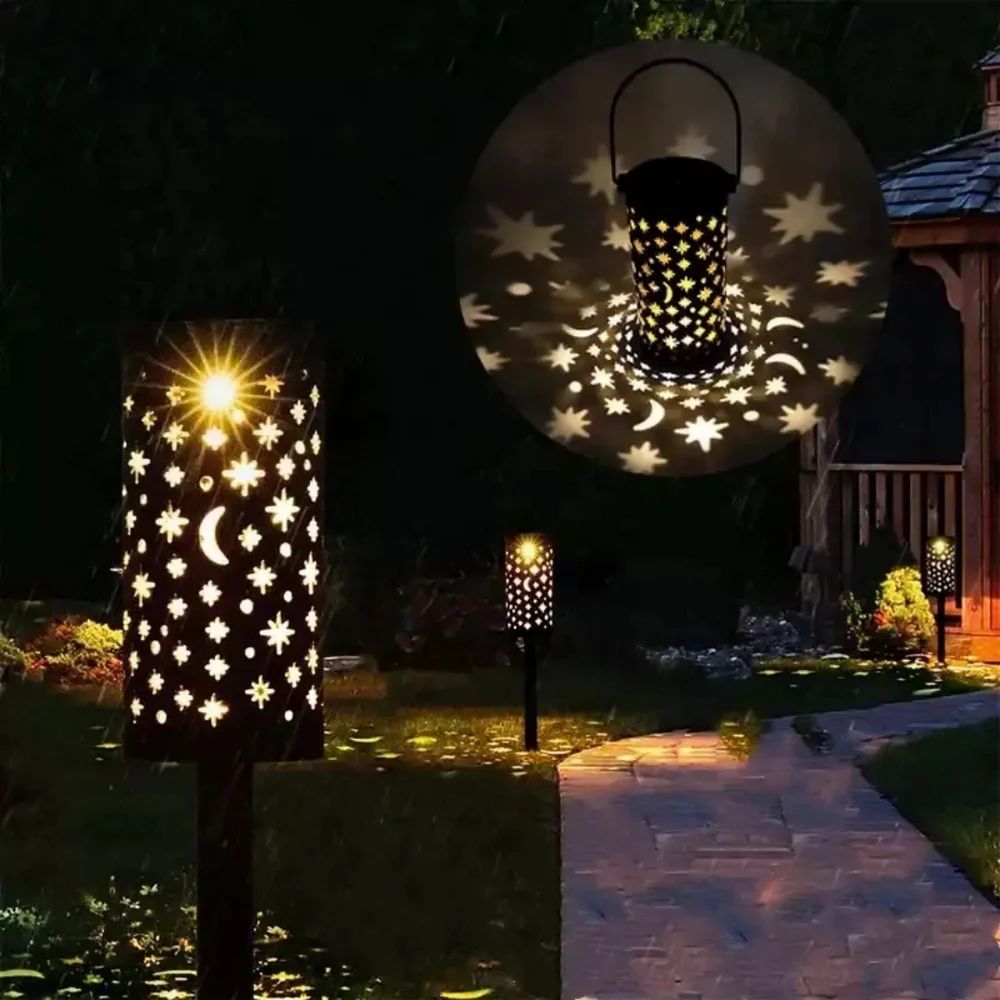solar star pattern light